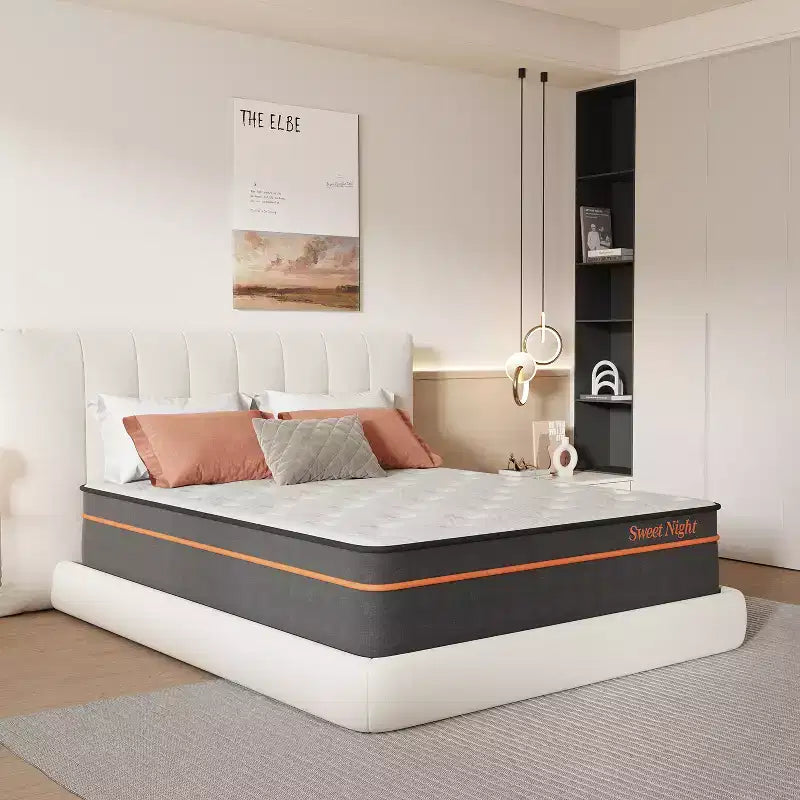 10/12/14/16 inch Cooling Gel-Infused Memory Hybrid Mattress Medium Firm