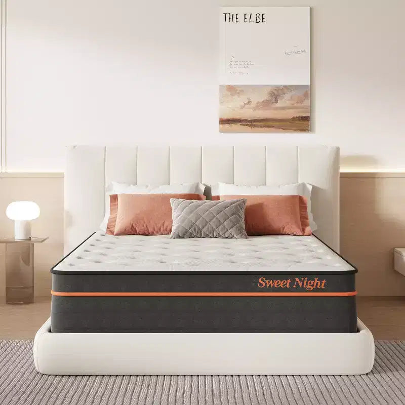 10/12/14/16 inch Cooling Gel-Infused Memory Hybrid Mattress Medium Firm
